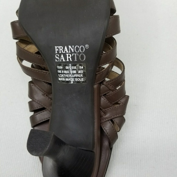 FRANCO SARTO WOMEN SANDALS SZ.8 - Picture 7 of 7